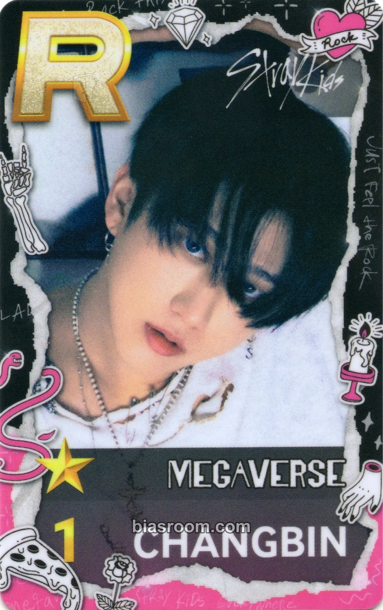 Changbin SuperStar JYP (Pop-Ups Only) Photocard - Stray Kids - Stray Kids K-pop photocard