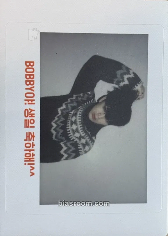 Song iKON Special Calendar 2017 Photocard - iKON - iKON K-pop photocard