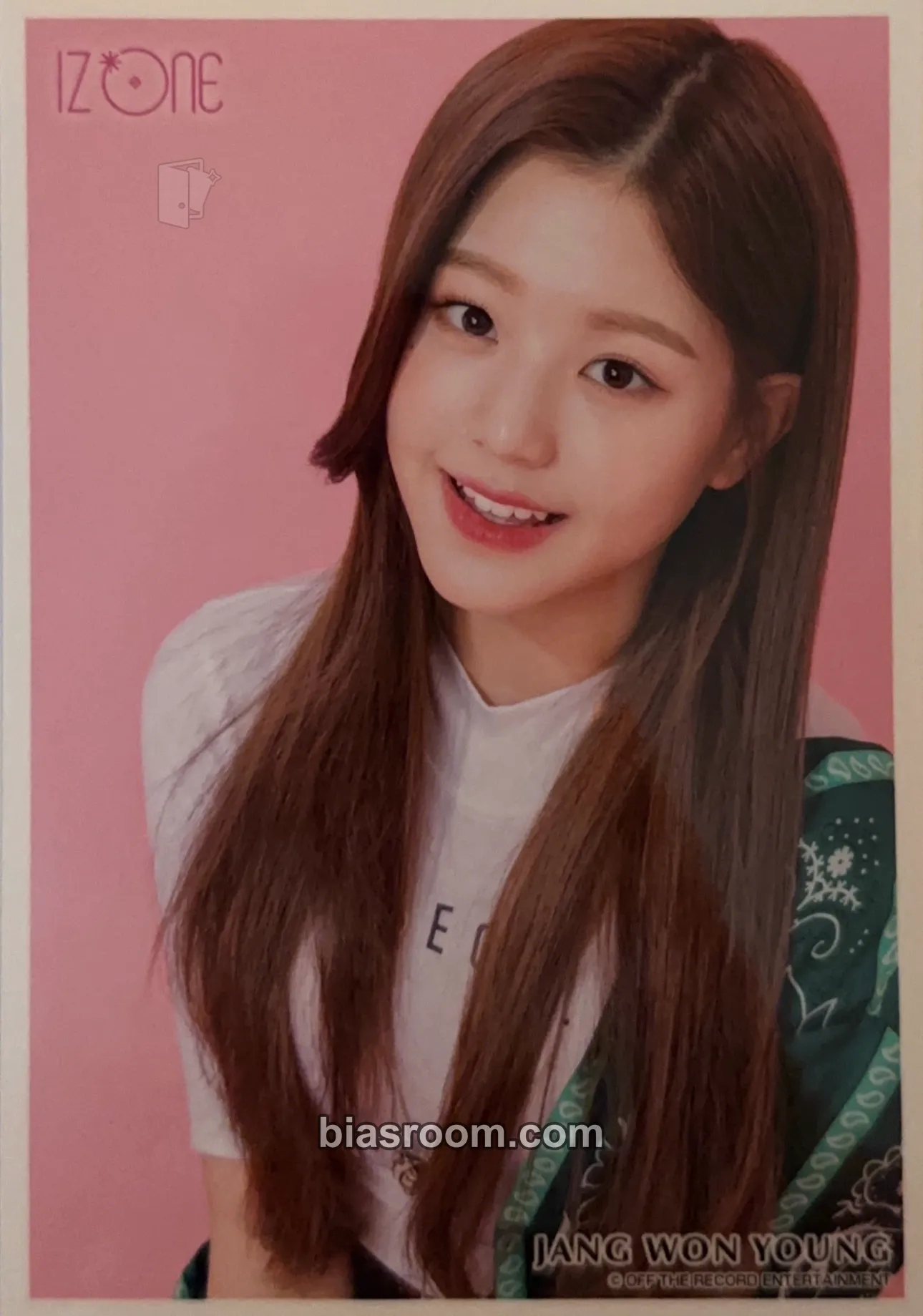 Wonyoung Showcase in Japan Photocard - IZ*ONE - IZ*ONE K-pop photocard