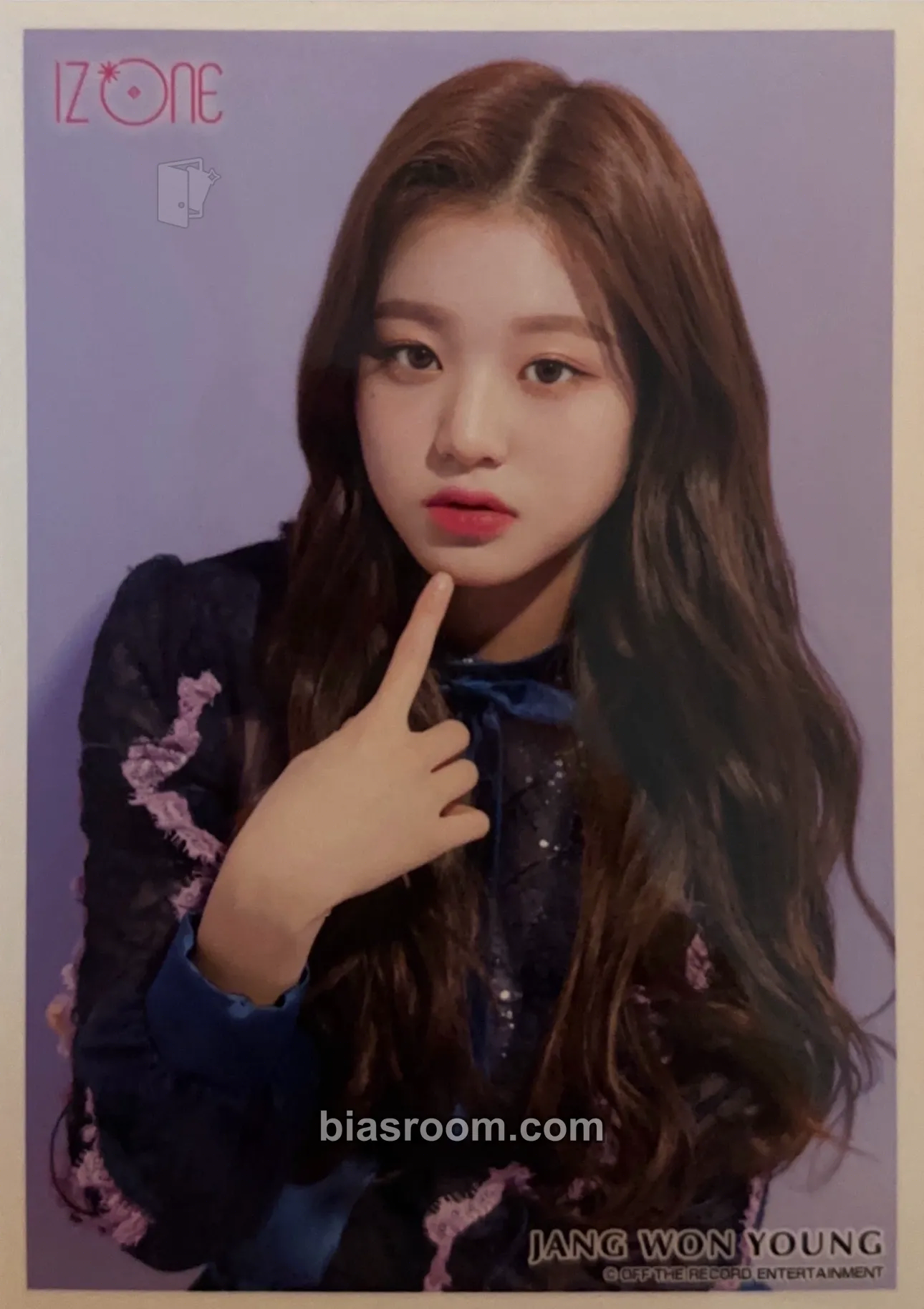 Wonyoung Suki to Iwasetai Photocard - IZ*ONE - IZ*ONE K-pop photocard