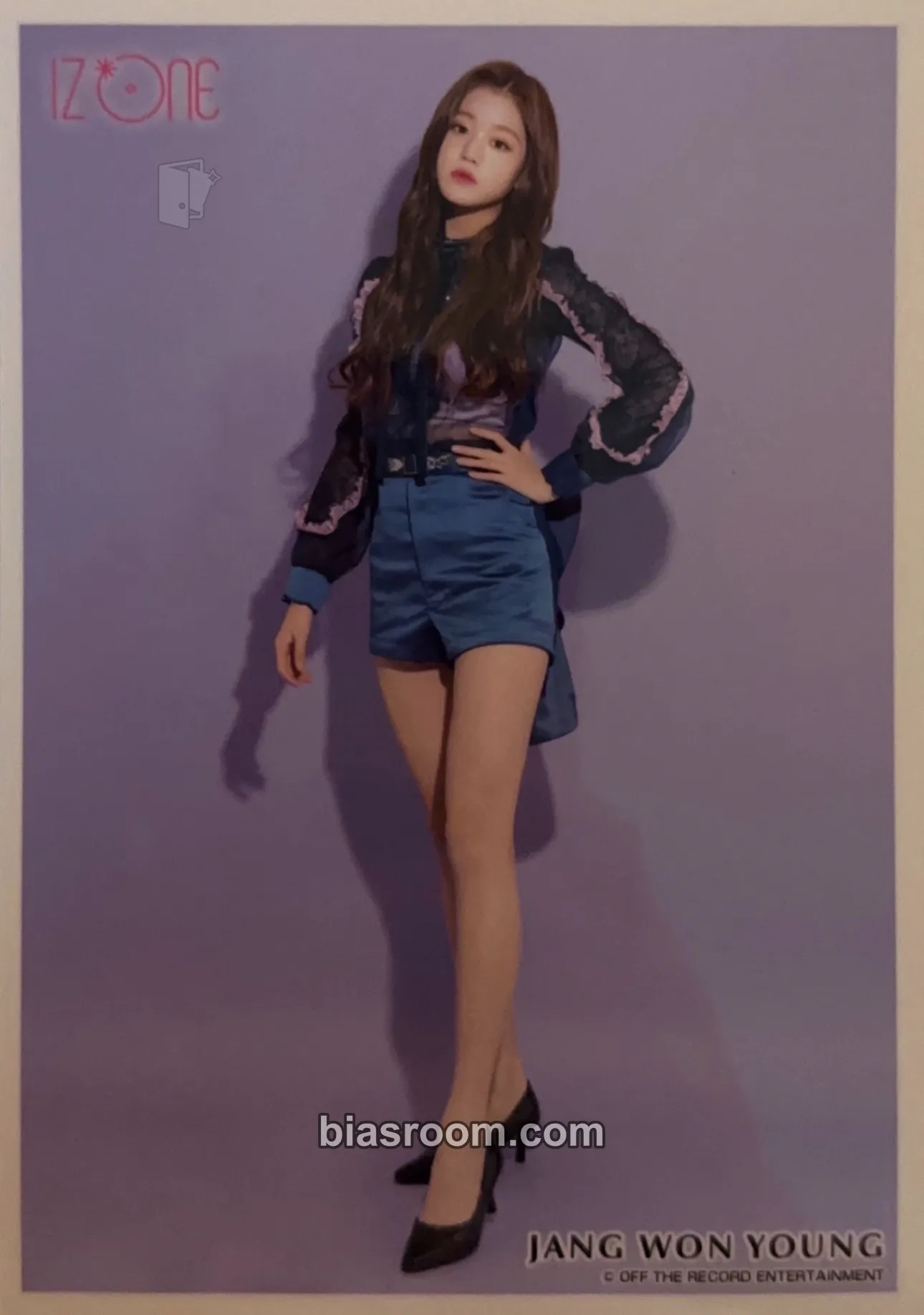 Wonyoung Suki to Iwasetai Photocard - IZ*ONE - IZ*ONE K-pop photocard