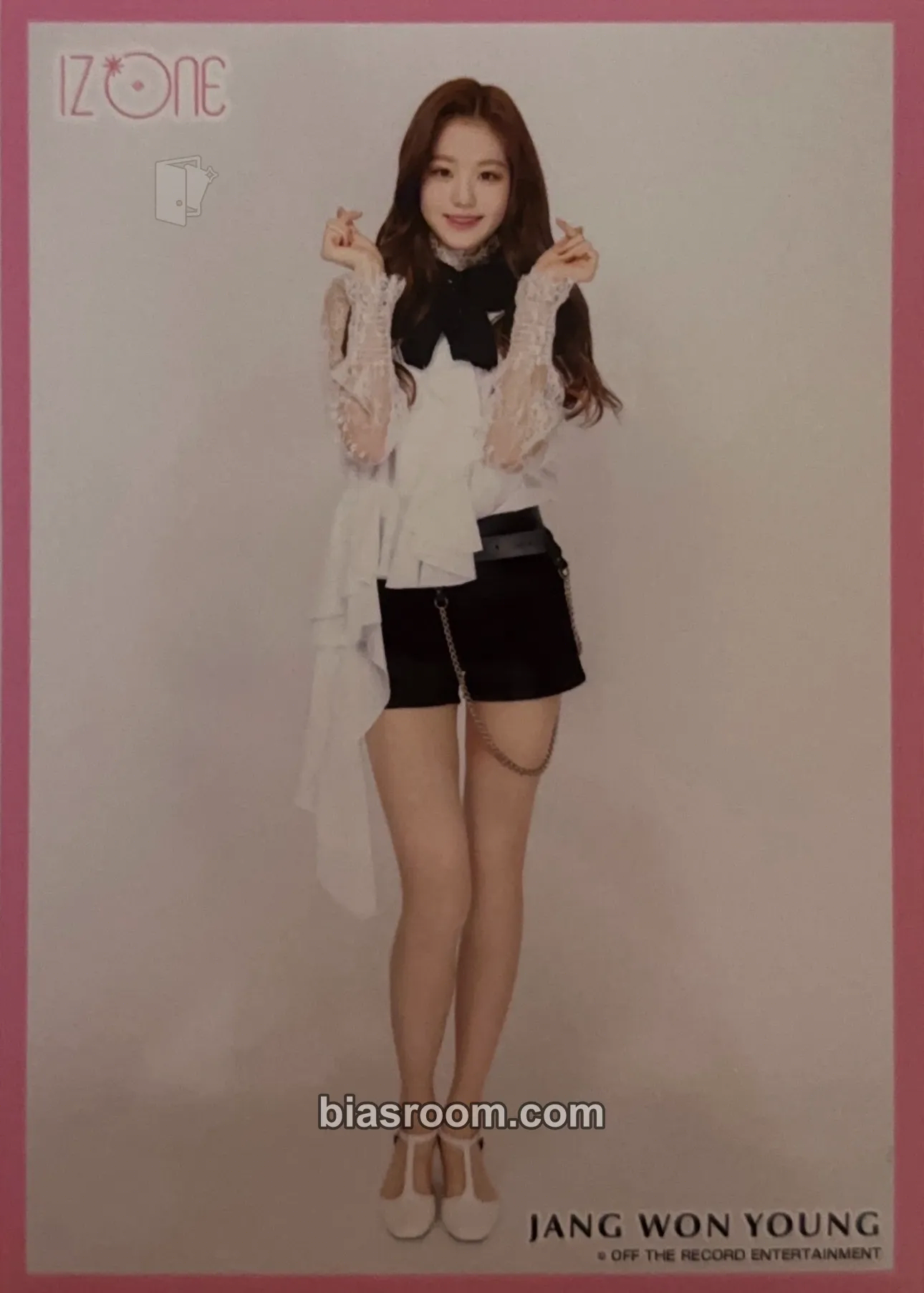 Wonyoung KCON 2019 Photocard - IZ*ONE - IZ*ONE K-pop photocard
