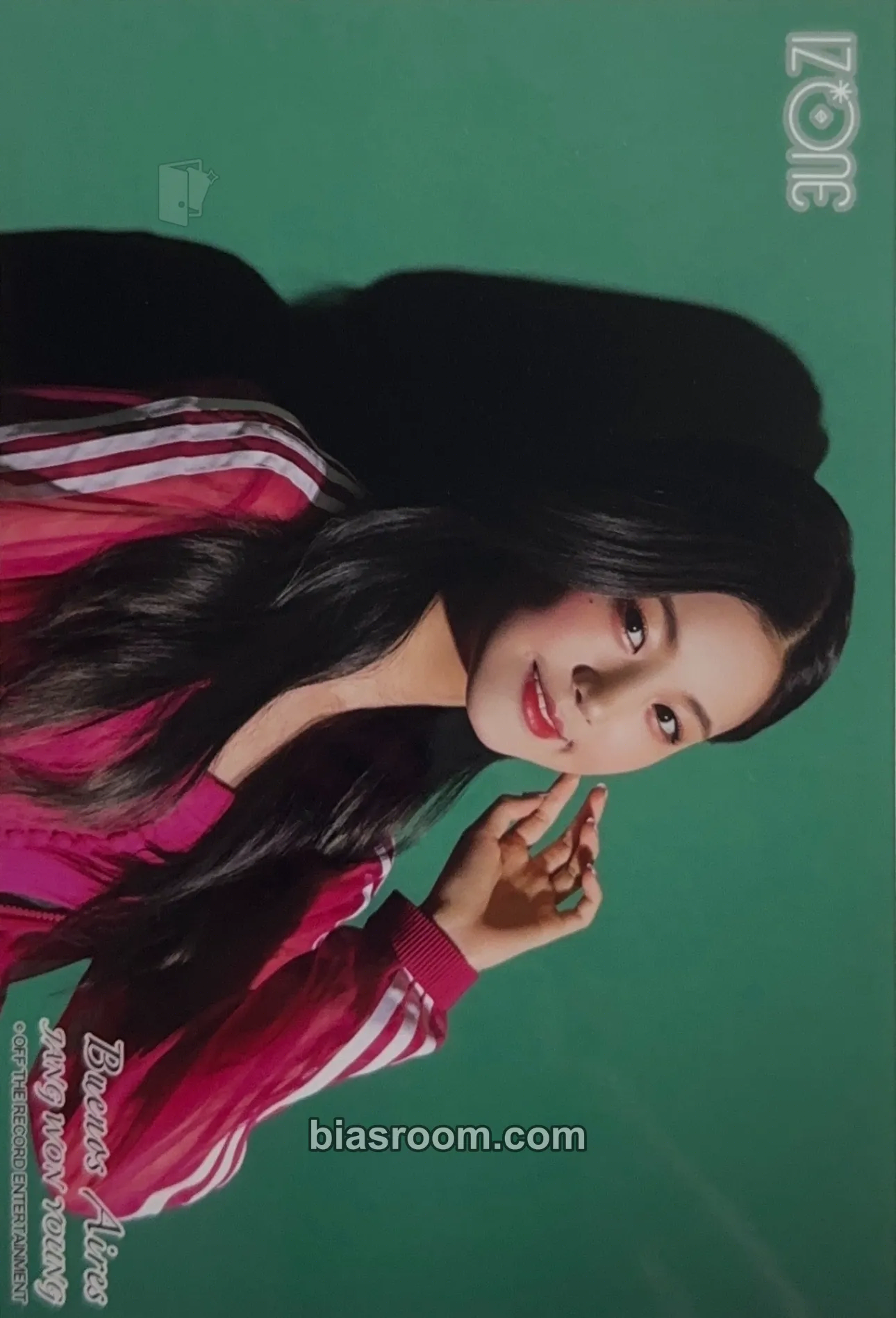 Wonyoung Buenos Aires Photocard - IZ*ONE - IZ*ONE K-pop photocard