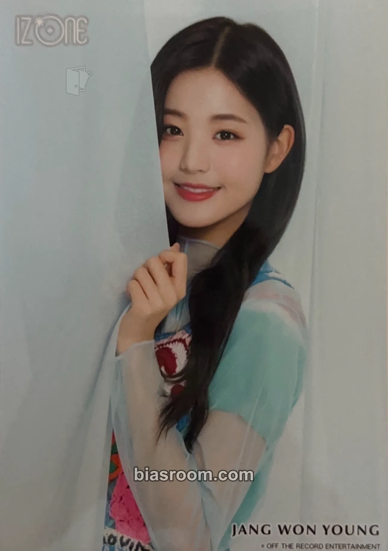 Wonyoung EYES ON ME Photocard - IZ*ONE - IZ*ONE K-pop photocard