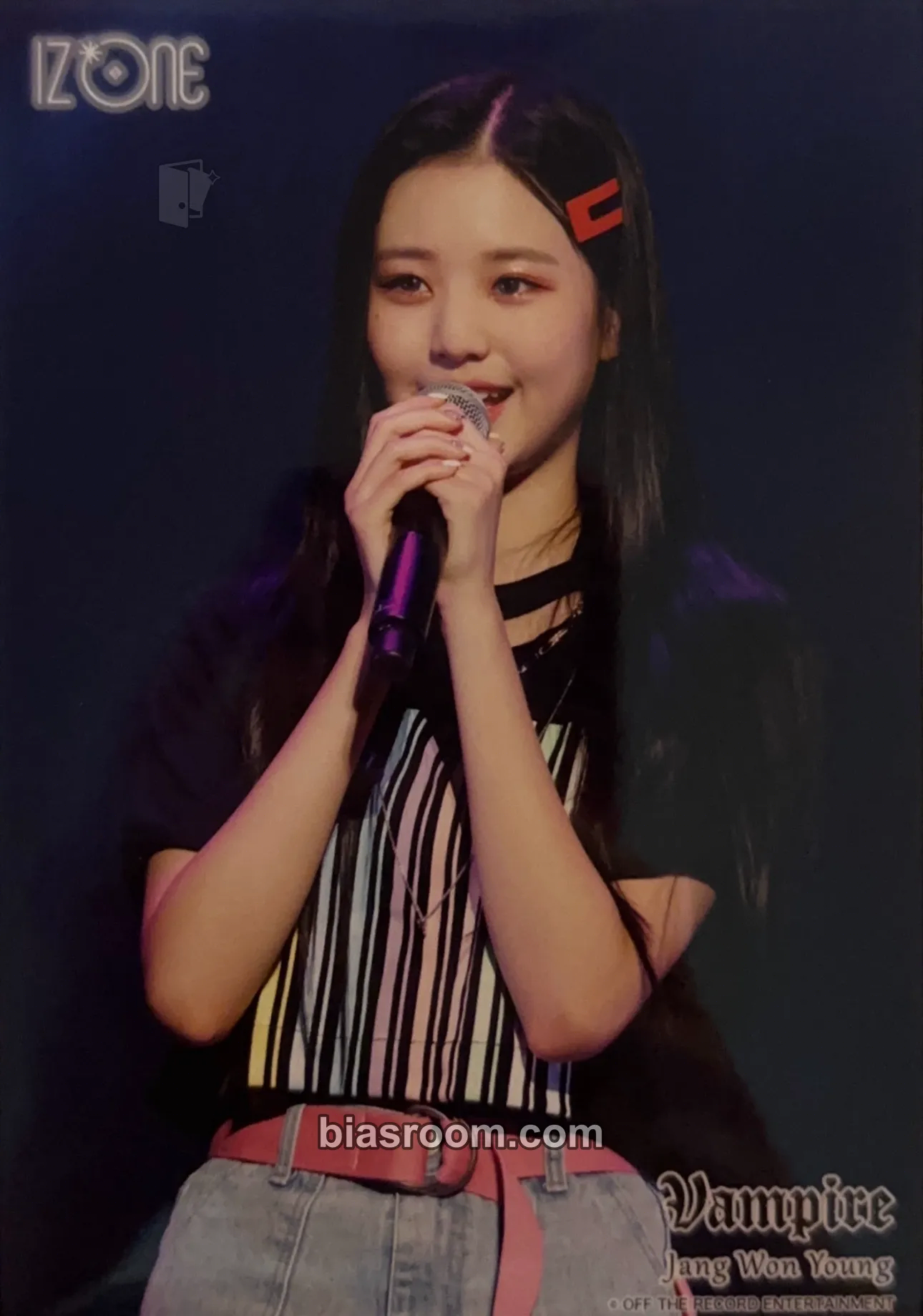 Wonyoung Vampire Photocard - IZ*ONE - IZ*ONE K-pop photocard