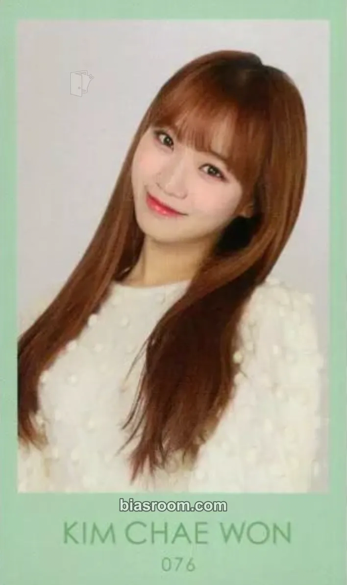 Kim Chaewon JAPAN 1st FANMEETING Photocard - IZ*ONE - IZ*ONE K-pop photocard