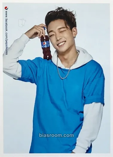 Bobby Pepsi X iKON Photocard - iKON - iKON K-pop photocard