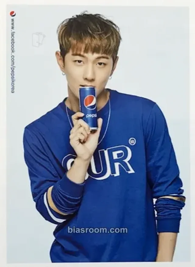 iKON - DK - Pepsi X iKON Other brand collaboration postcard set postcard A version pepsi