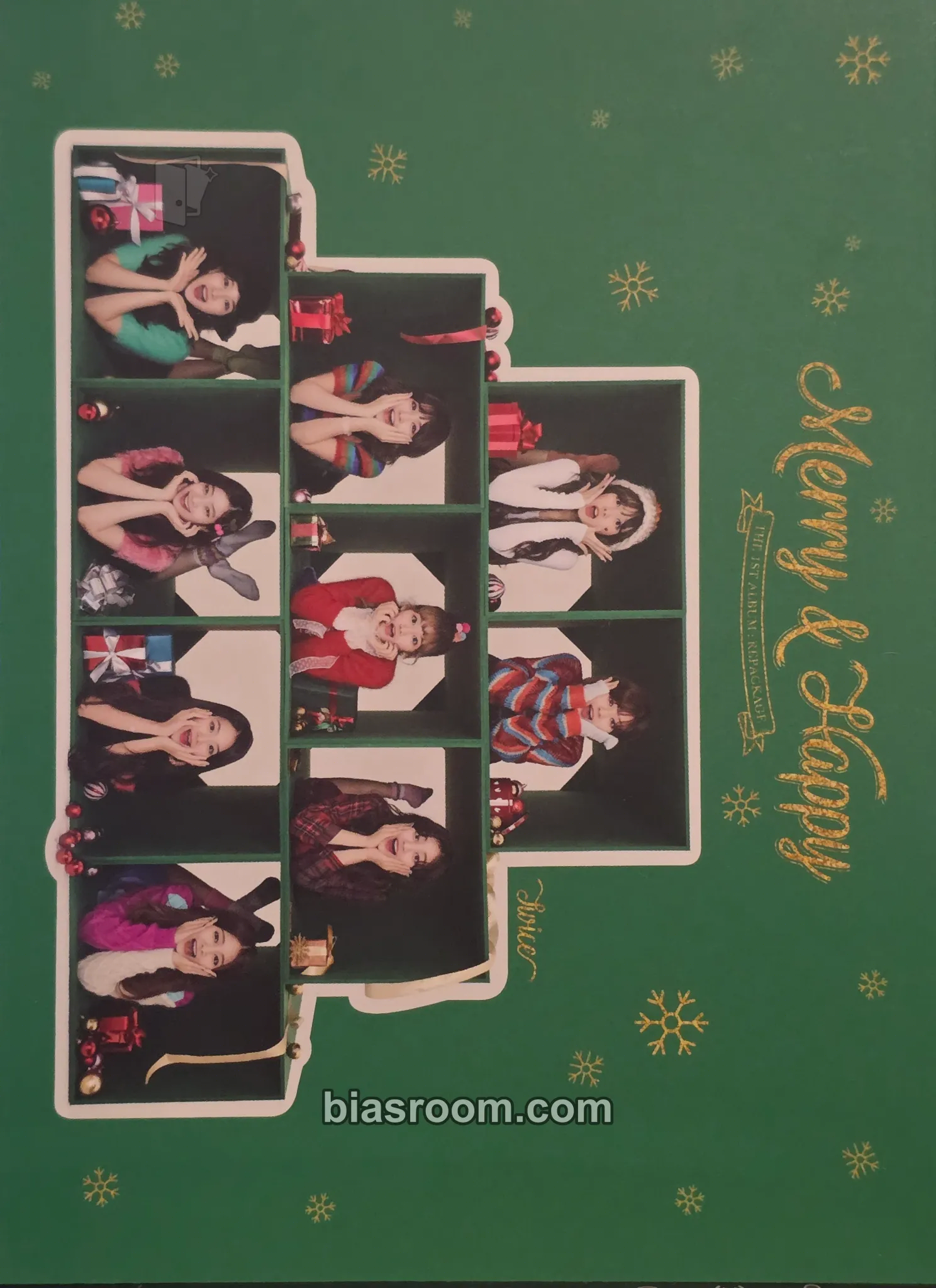 Merry & Happy Photocard - TWICE - TWICE K-pop photocard