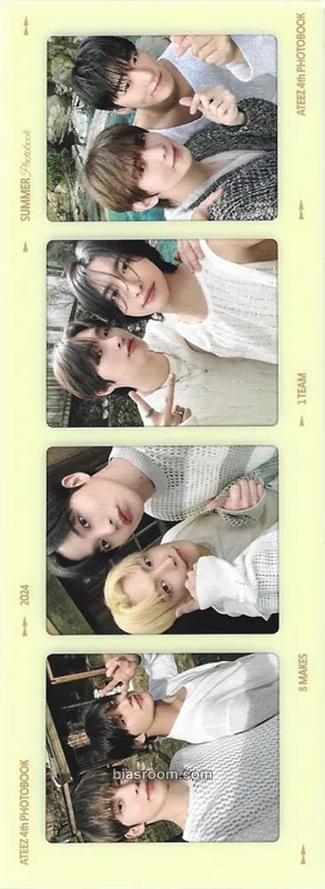 2024 SUMMER PHOTOBOOK Photocard - ATEEZ - ATEEZ K-pop photocard