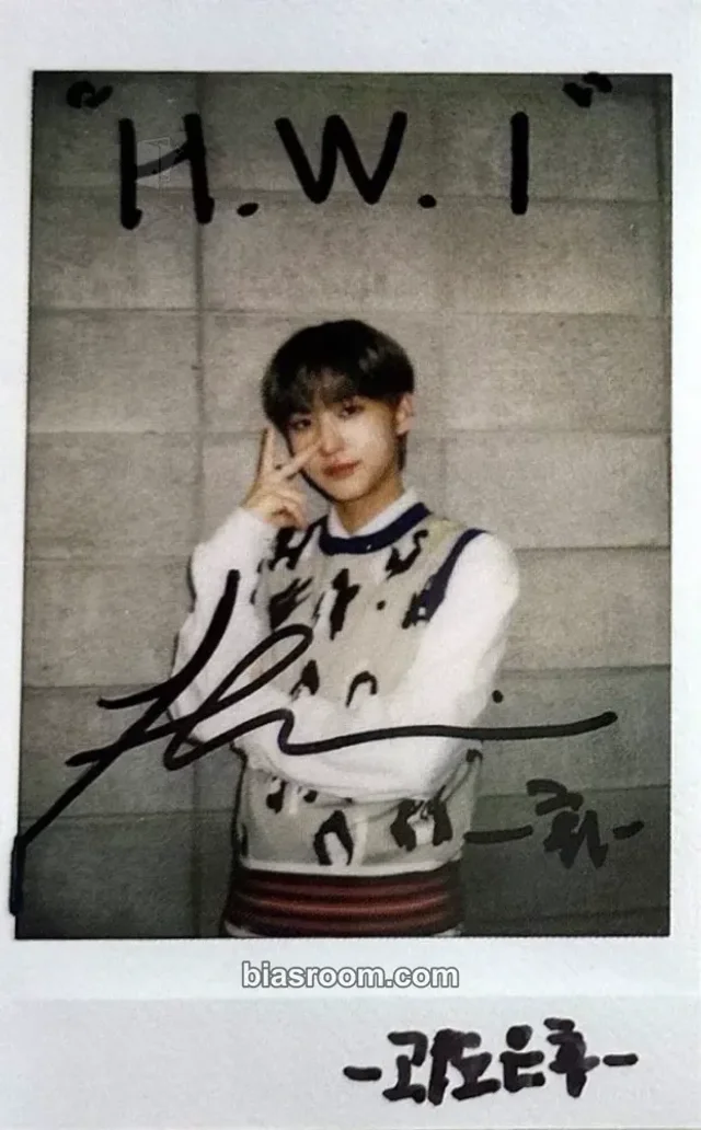 TNX - Hwi - LOVE NEVER DIES Album bandina polaroid