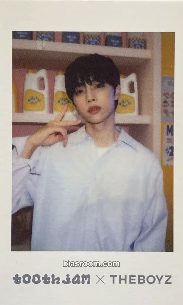 Sunwoo Toothjam x THE BOYZ Photocard - THE BOYZ - THE BOYZ K-pop photocard