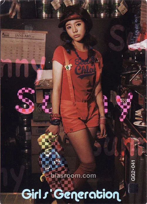 Sunny Girls' Generation Star Collection Cards Photocard - Girls' Generation - Girls' Generation K-pop photocard