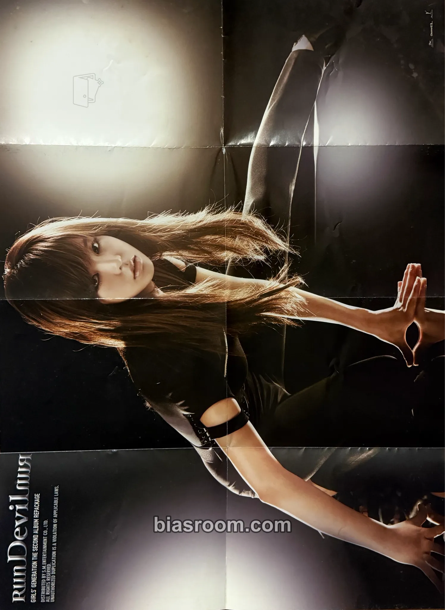 Sunny Run Devil Run Photocard - Girls' Generation - Girls' Generation K-pop photocard