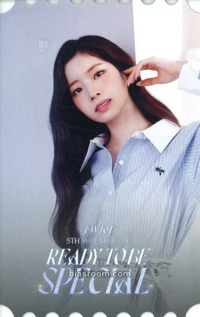 Dahyun TWICE 5th World Tour Ready to Be Photocard - TWICE - TWICE K-pop photocard
