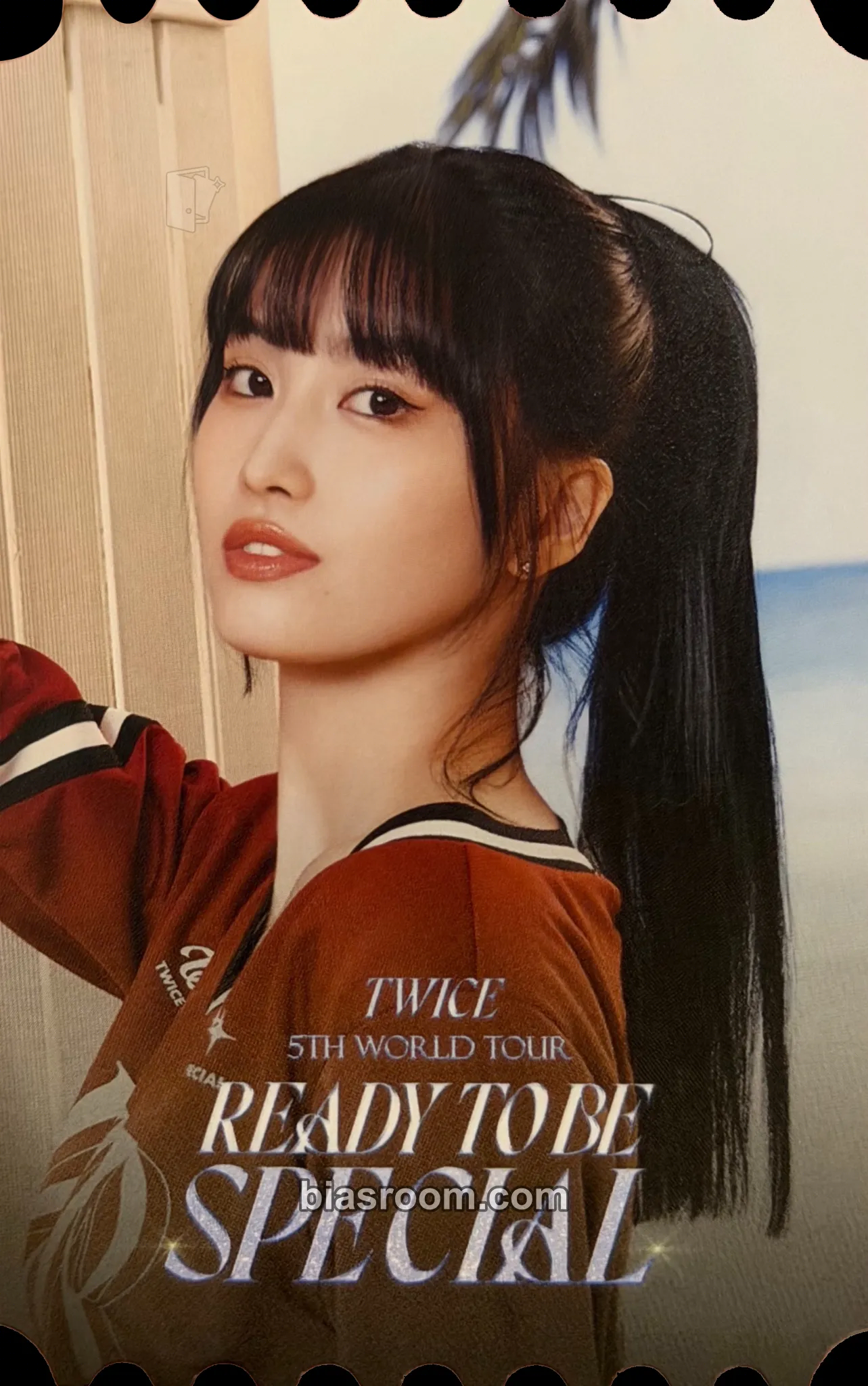 Momo TWICE 5th World Tour Ready to Be Photocard - TWICE - TWICE K-pop photocard