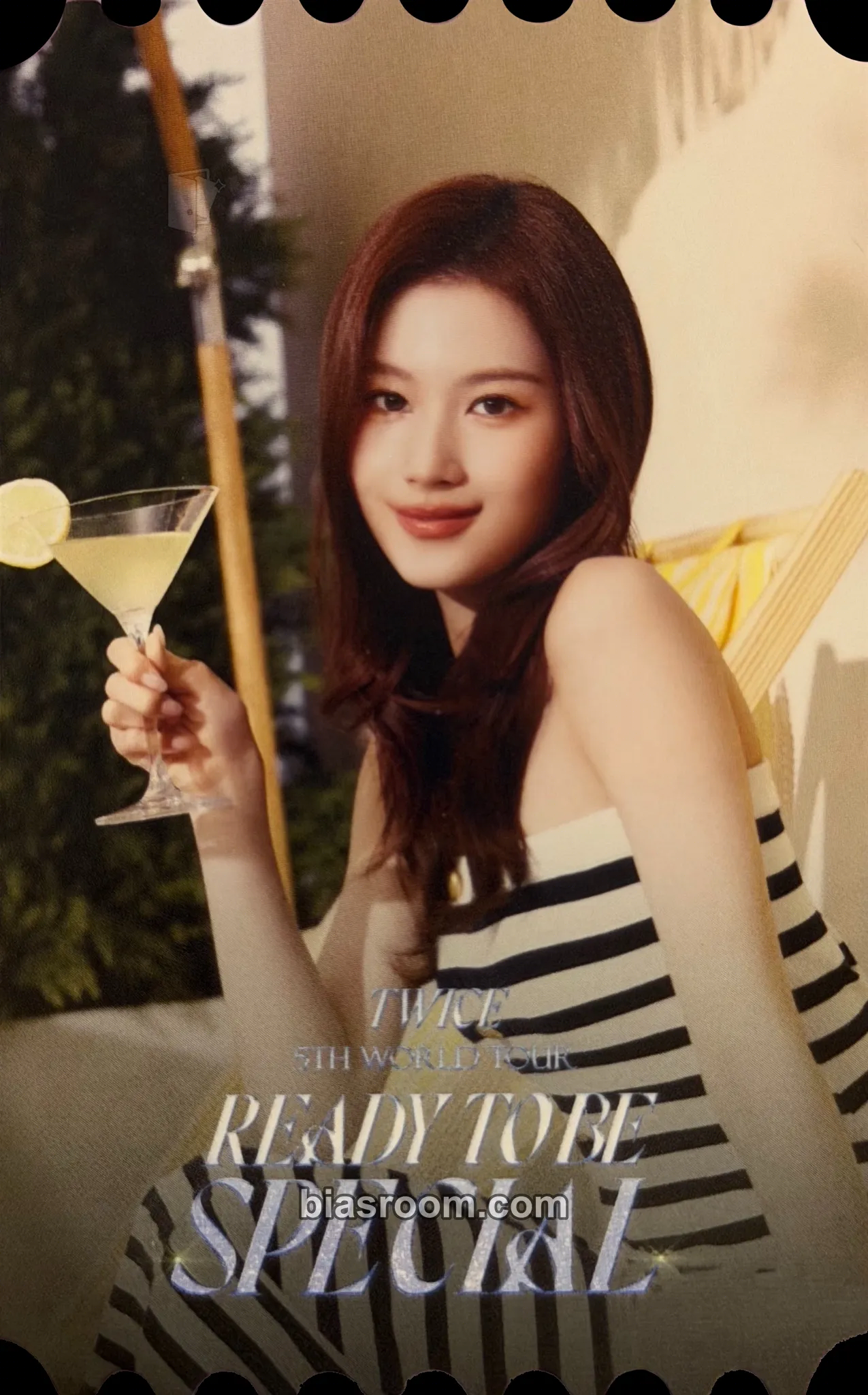 Sana TWICE 5th World Tour Ready to Be Photocard - TWICE - TWICE K-pop photocard