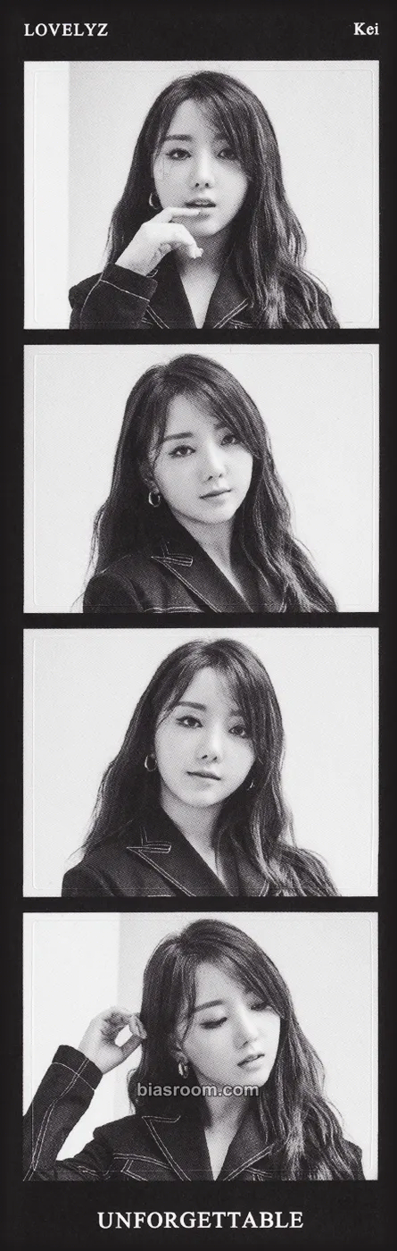 Kim Jiyeon (Kei) Unforgettable Photocard - Lovelyz - Lovelyz K-pop photocard