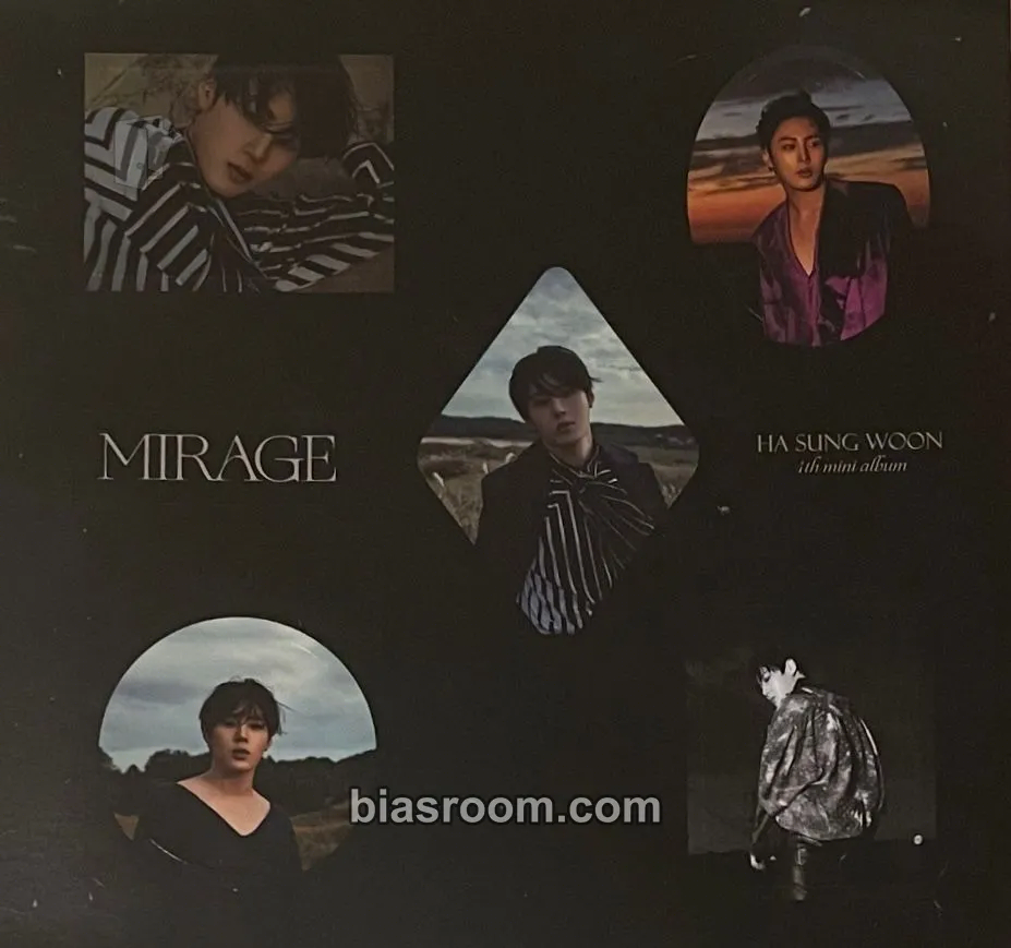 Ha Sung Woon MIRAGE Photocard - Ha Sung Woon K-pop photocard