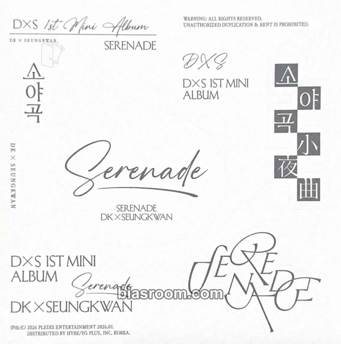 Serenade Photocard - SEVENTEEN - SEVENTEEN K-pop photocard