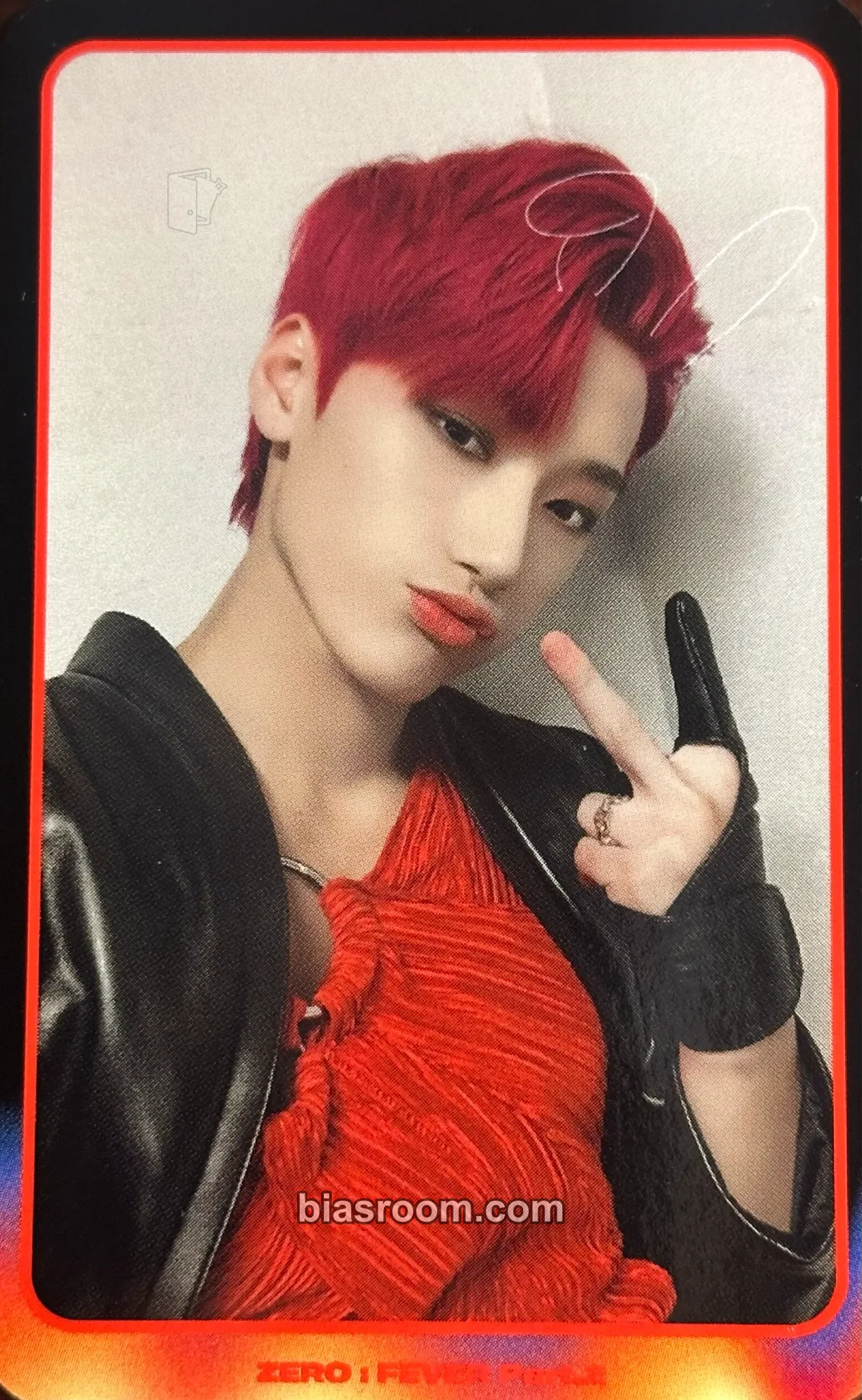 San ZERO : FEVER Part.2 Photocard - ATEEZ - ATEEZ K-pop photocard