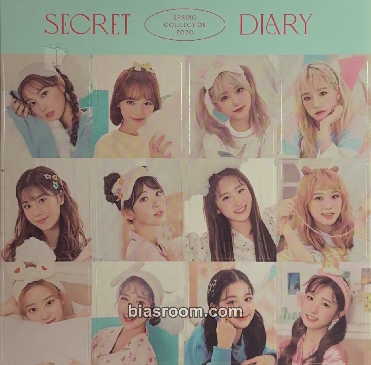 SPRING COLLECTION 2020 “SECRET DIARY” Photocard - IZ*ONE - IZ*ONE K-pop photocard