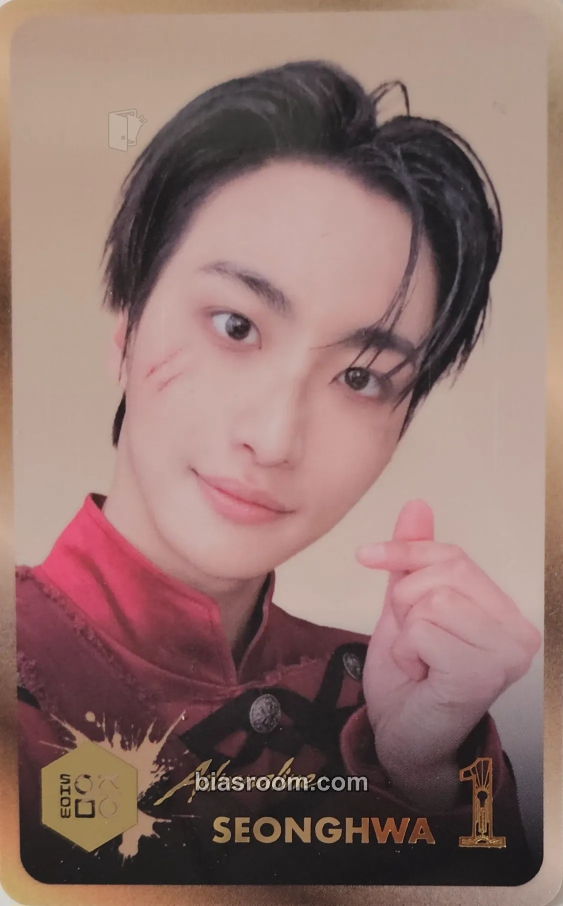 Seonghwa Higher Timepiece × ATEEZ Photocard - ATEEZ - ATEEZ K-pop photocard