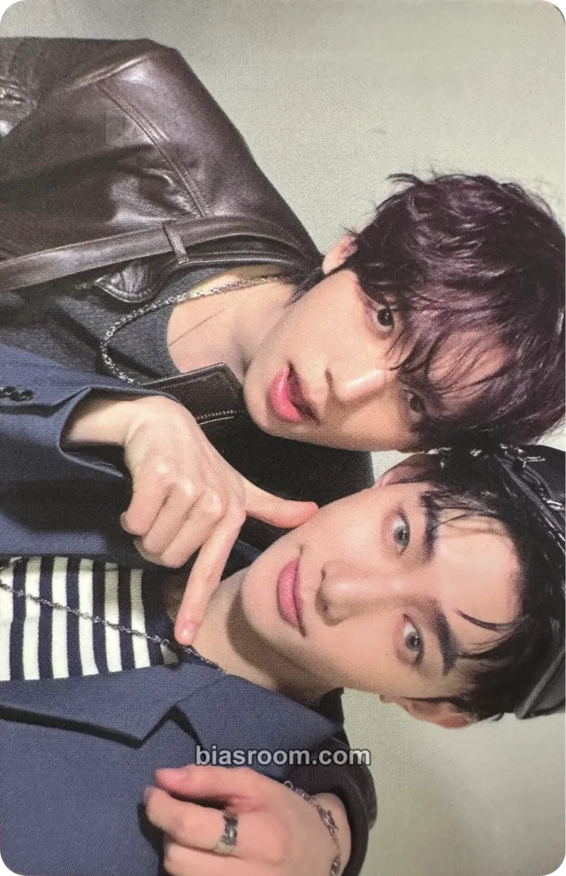 AND2BLE - Hao & Yujin - ‘Sequence 01: Curiosity’ Pop-up Store Event trading card horizontal