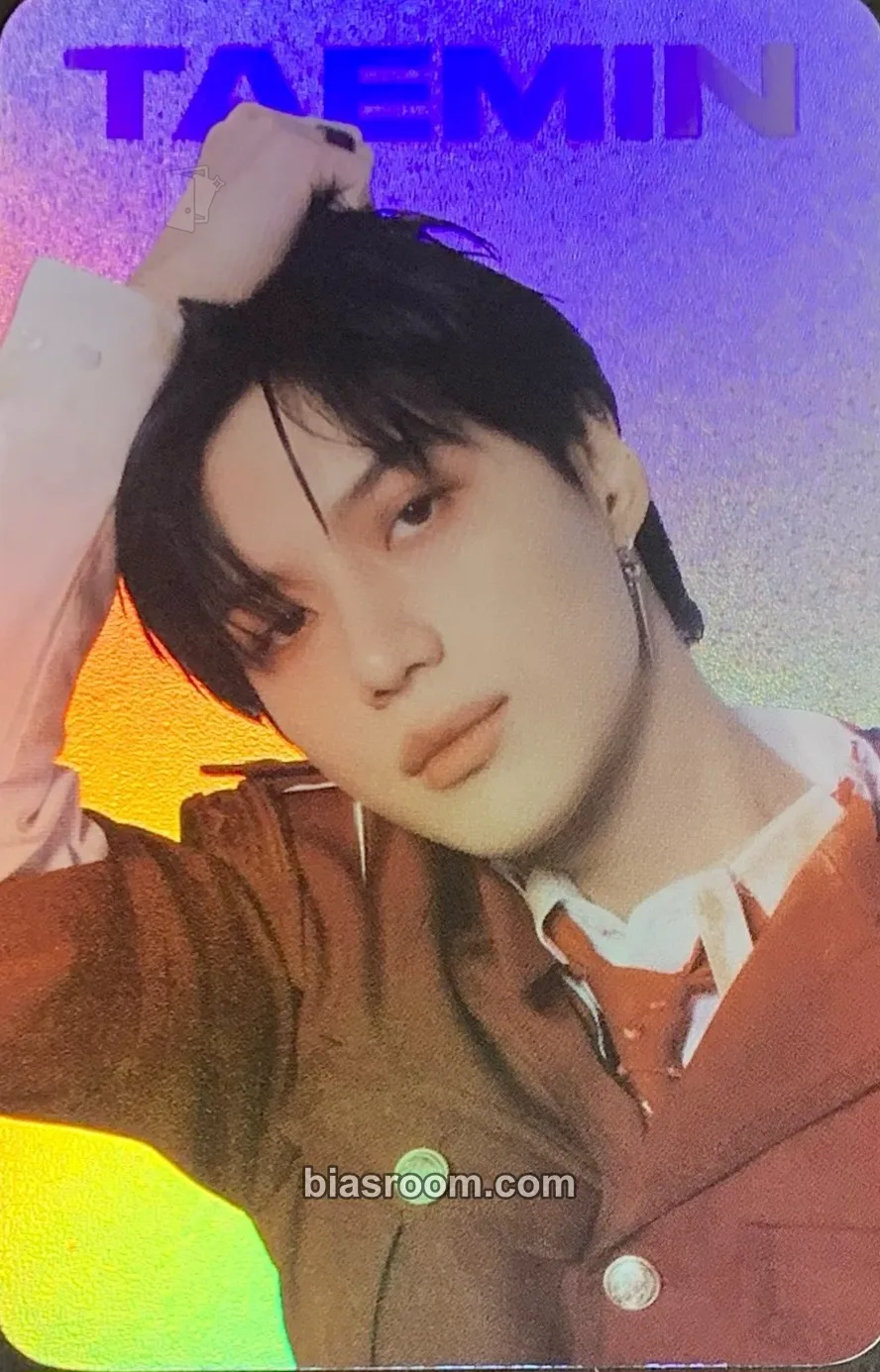 Taemin Never Gonna Dance Again: Act 2 - The 3rd Album Photocard - Taemin K-pop photocard
