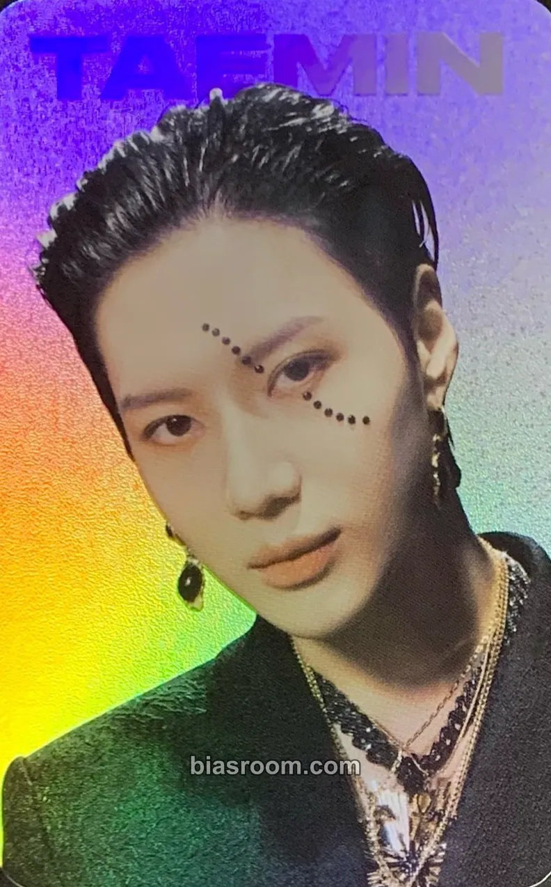 Taemin Never Gonna Dance Again: Act 2 - The 3rd Album Photocard - Taemin K-pop photocard
