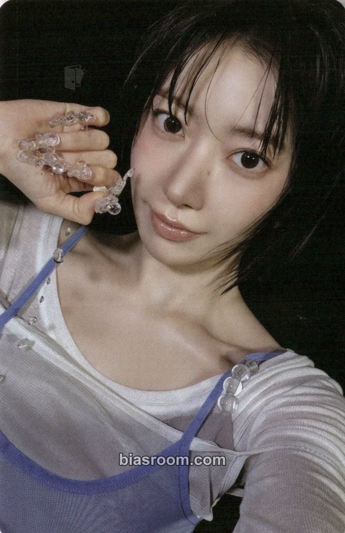 Sakura PUREFLOW pt.1 Photocard - LE SSERAFIM - LE SSERAFIM K-pop photocard