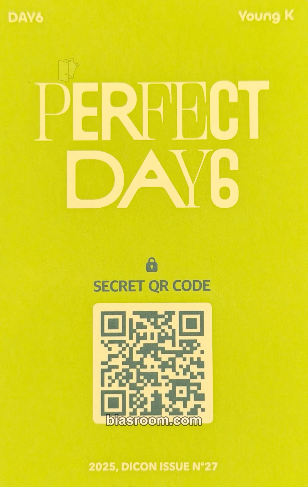 Young K Dicon No. 27 - Perfect Day6 Photocard - DAY6 | Bias Room