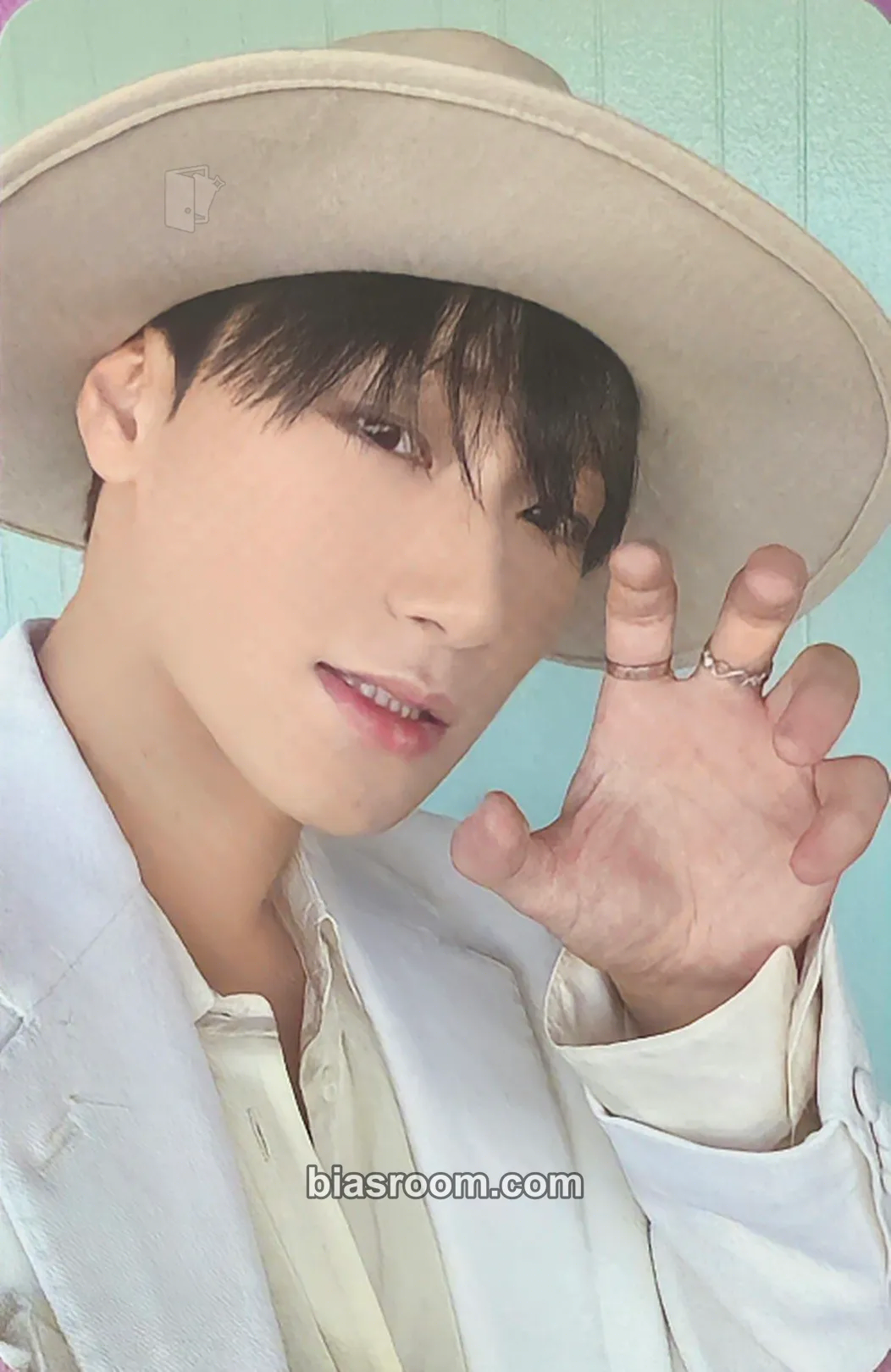 San POP-UP: GOLDEN HOUR : Part 1 (Soundwave) Photocard - ATEEZ - ATEEZ K-pop photocard