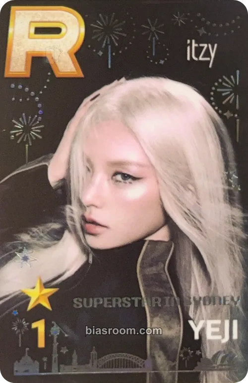 Yeji Girls Will Be Girls Photocard - ITZY - ITZY K-pop photocard