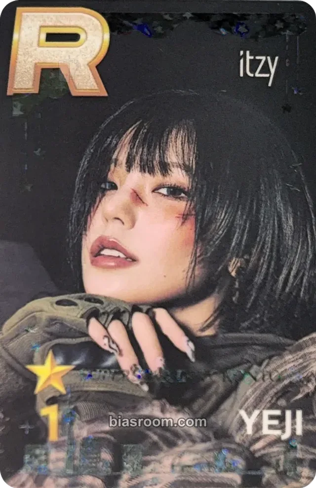 ITZY - Yeji - Girls Will Be Girls Album superstar toronto pvc card