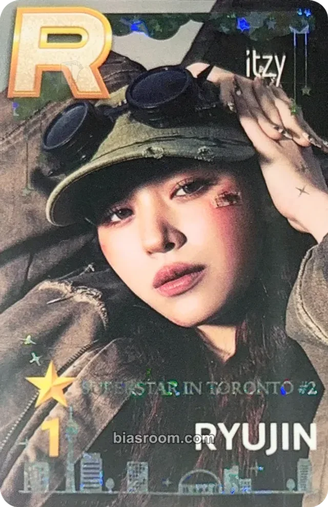 ITZY - Ryujin - Girls Will Be Girls Album superstar toronto pvc card