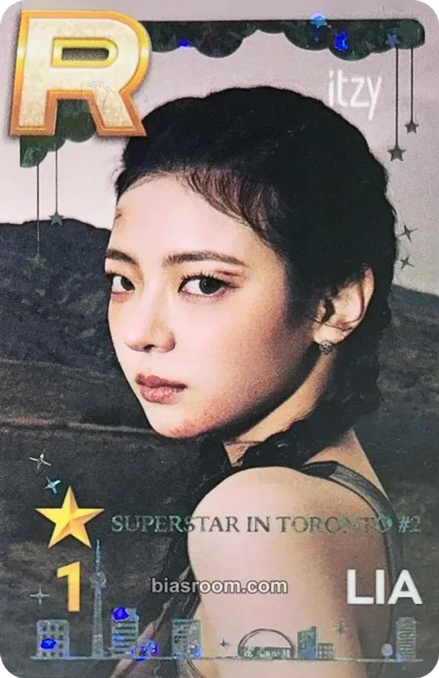 ITZY - Lia - Girls Will Be Girls Album superstar toronto pvc card