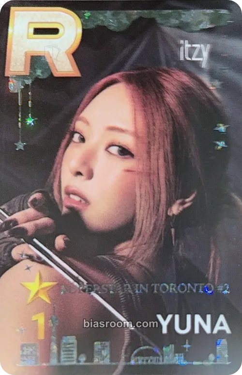 Yuna Girls Will Be Girls Photocard - ITZY - ITZY K-pop photocard