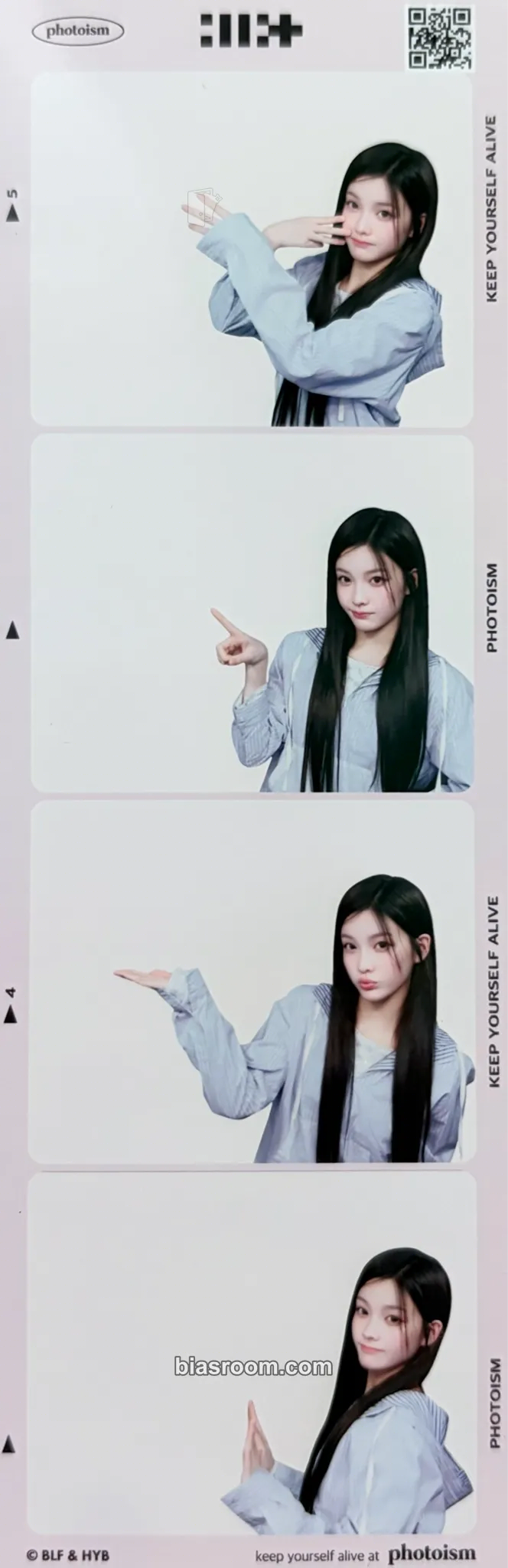Iroha ILLIT X PHOTOISM Photocard - ILLIT - ILLIT K-pop photocard