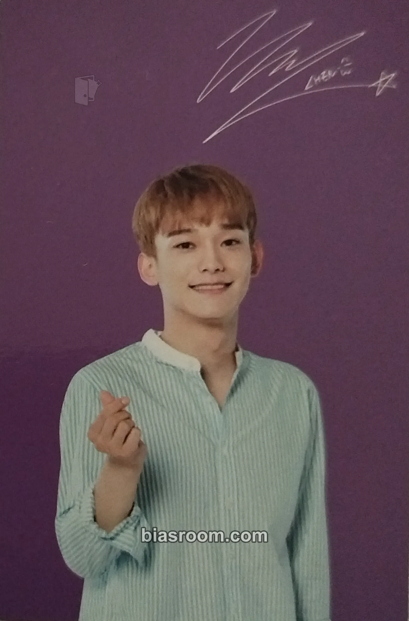 Chen EXO × Nature Republic Photocard - EXO - EXO K-pop photocard