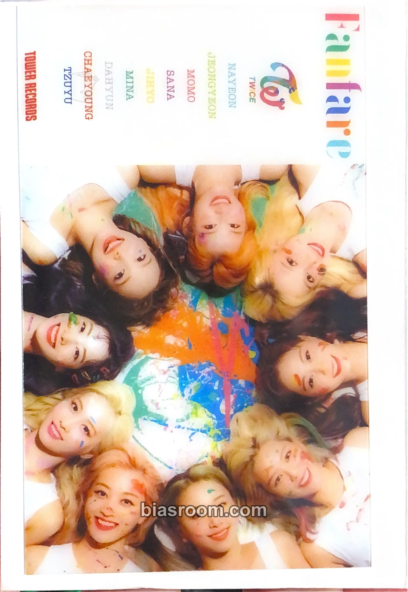 Fanfare Photocard - TWICE - TWICE K-pop photocard