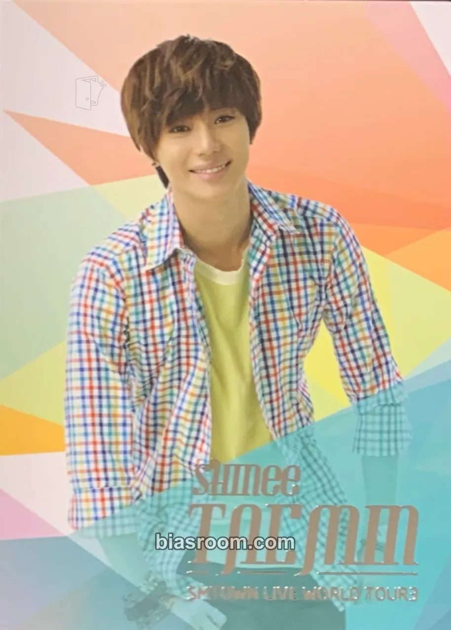 Taemin SM Town Live World Tour III Photocard - SHINee - SHINee K-pop photocard