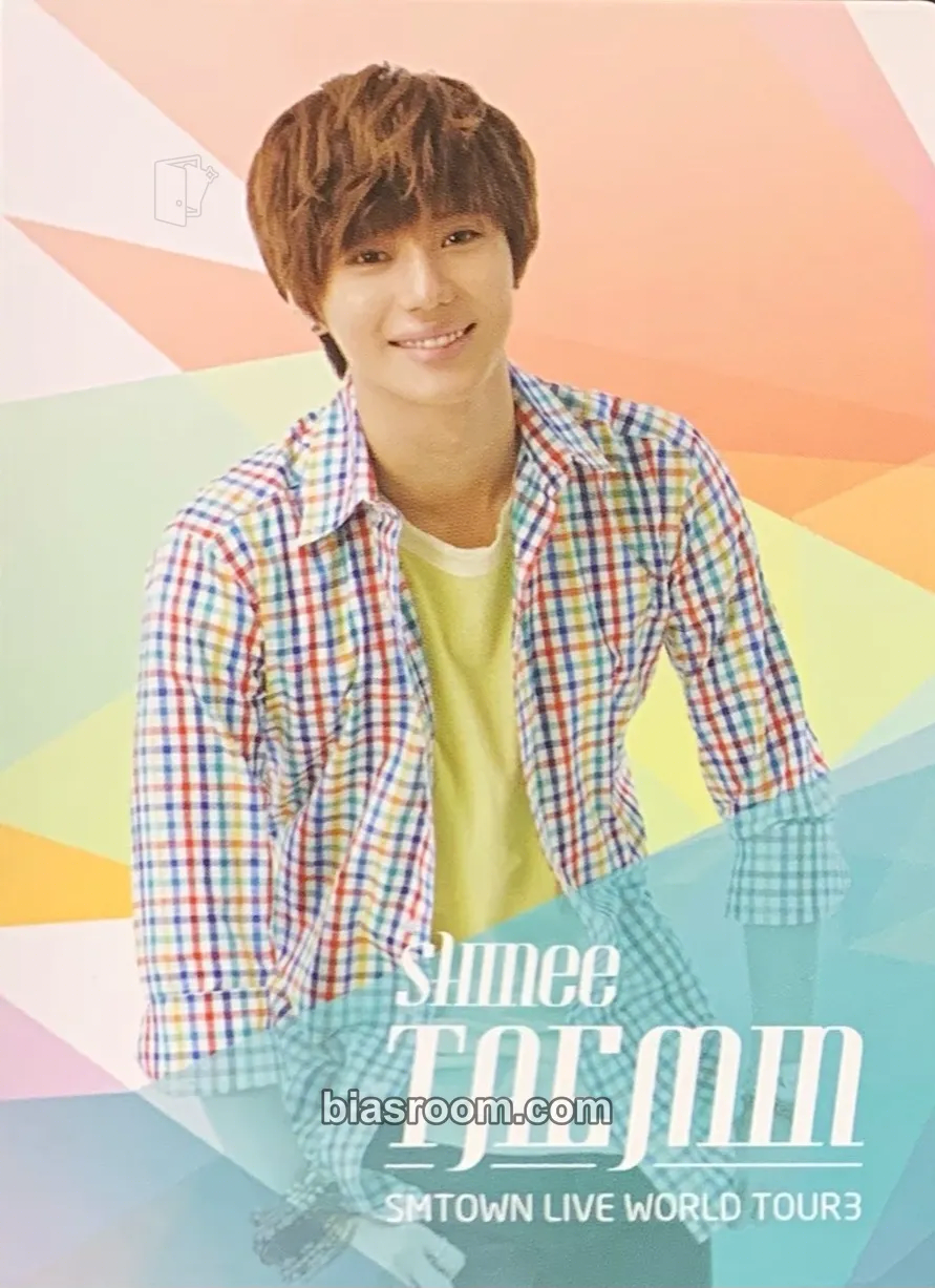 Taemin SM Town Live World Tour III Photocard - SHINee - SHINee K-pop photocard