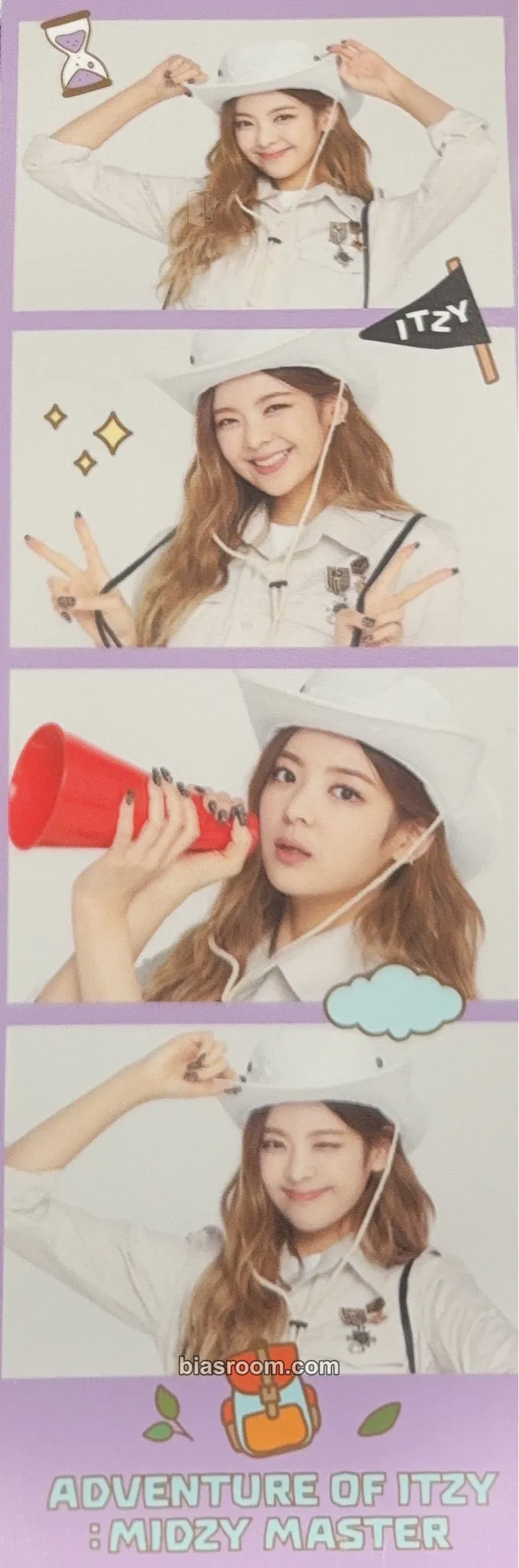 Lia The 1st Fan Meeting ITZY, MIDZY, Let's Fly! "Adventure of ITZY⎈MIDZY Master" Photocard - ITZY - ITZY K-pop photocard