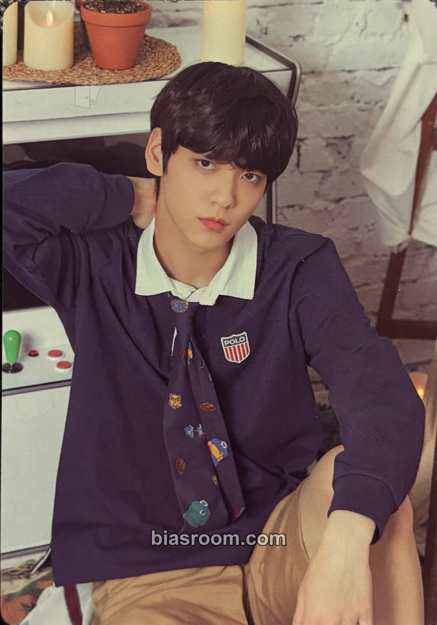 Soobin 2021 Fanlive Shine X Together Photocard - TOMORROW X TOGETHER - TOMORROW X TOGETHER K-pop photocard