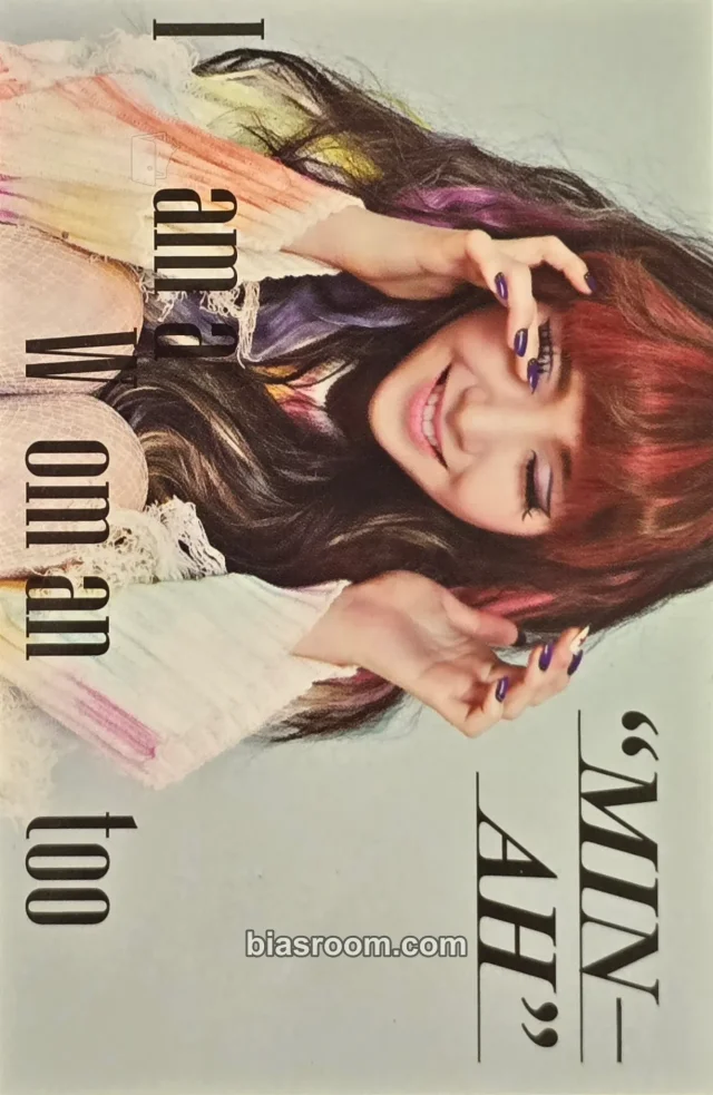 Girl's Day - Minah - I am a Woman too Album album photocard horizontal