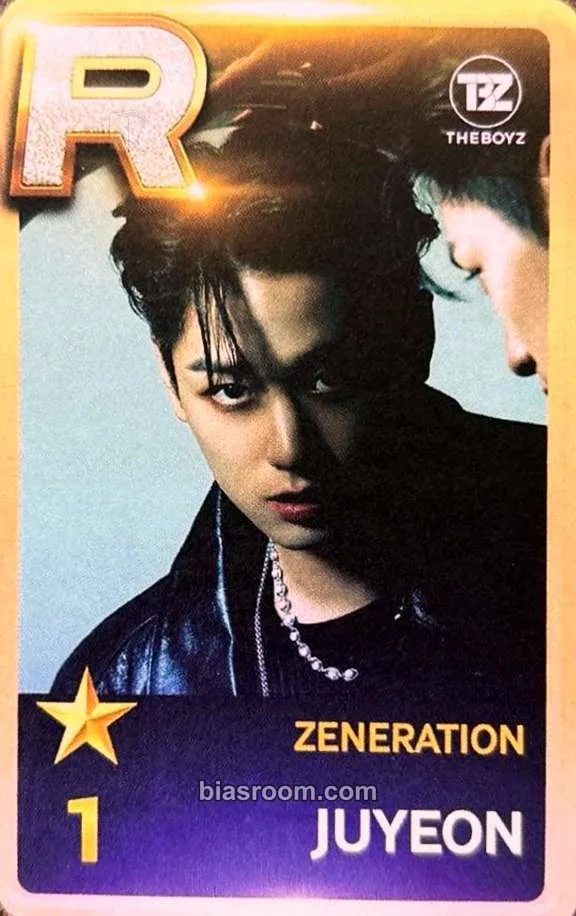 Juyeon 2nd World Tour: Zeneration Photocard - THE BOYZ - THE BOYZ K-pop photocard