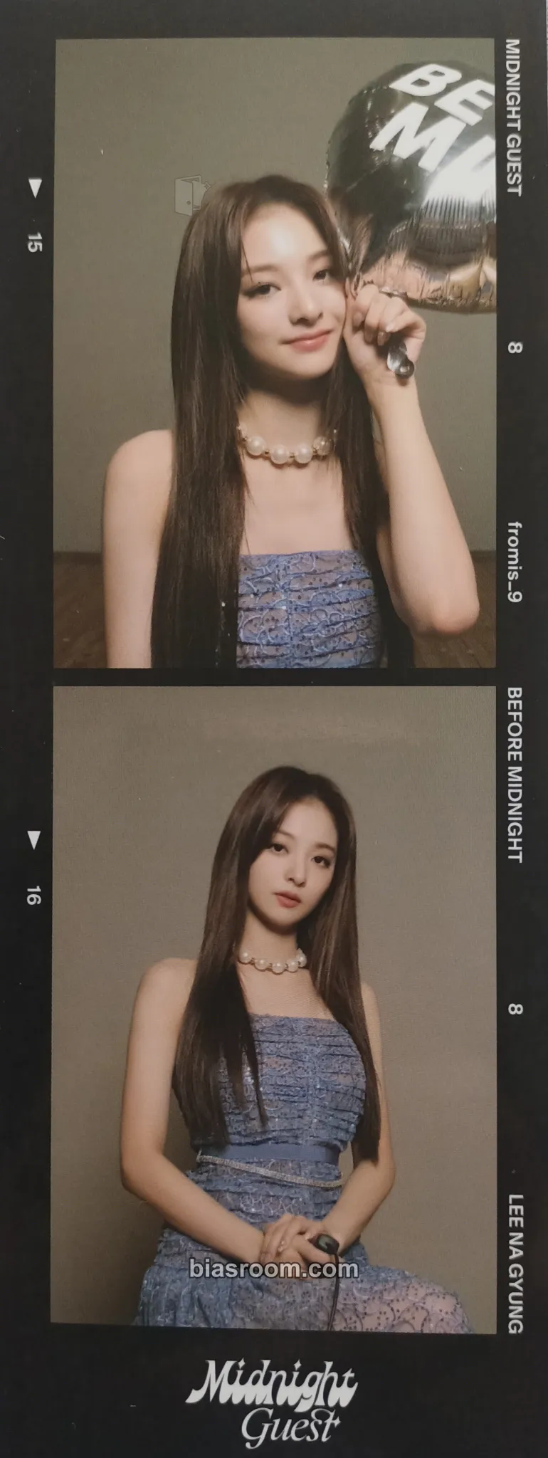 Nagyung Midnight Guest Photocard - fromis_9 - fromis_9 K-pop photocard