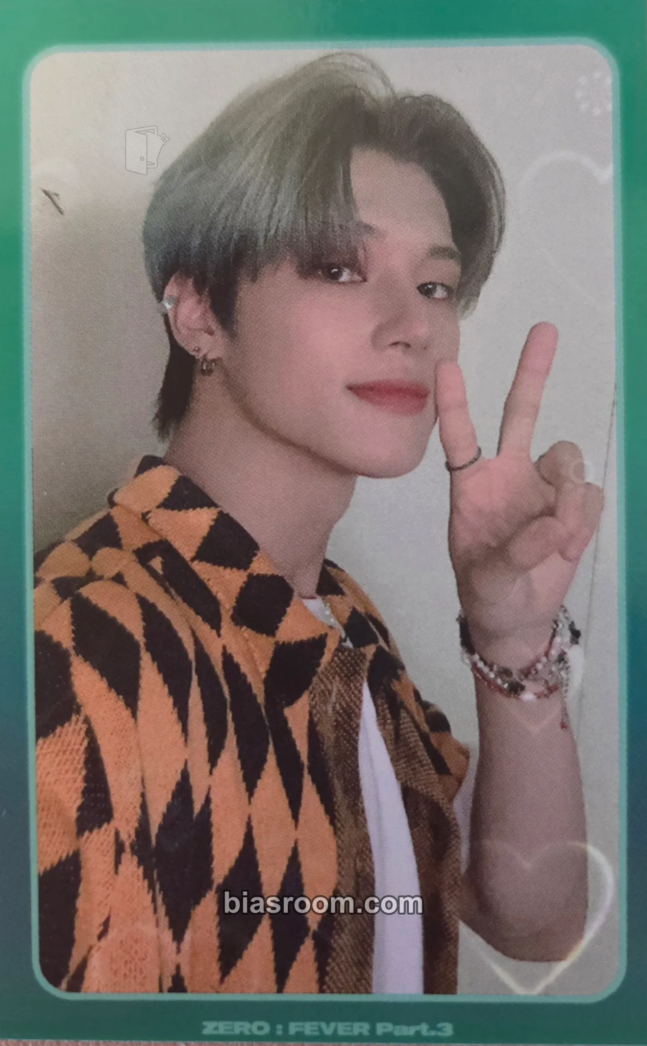 Wooyoung ZERO : FEVER Part.3 Photocard - ATEEZ - ATEEZ K-pop photocard