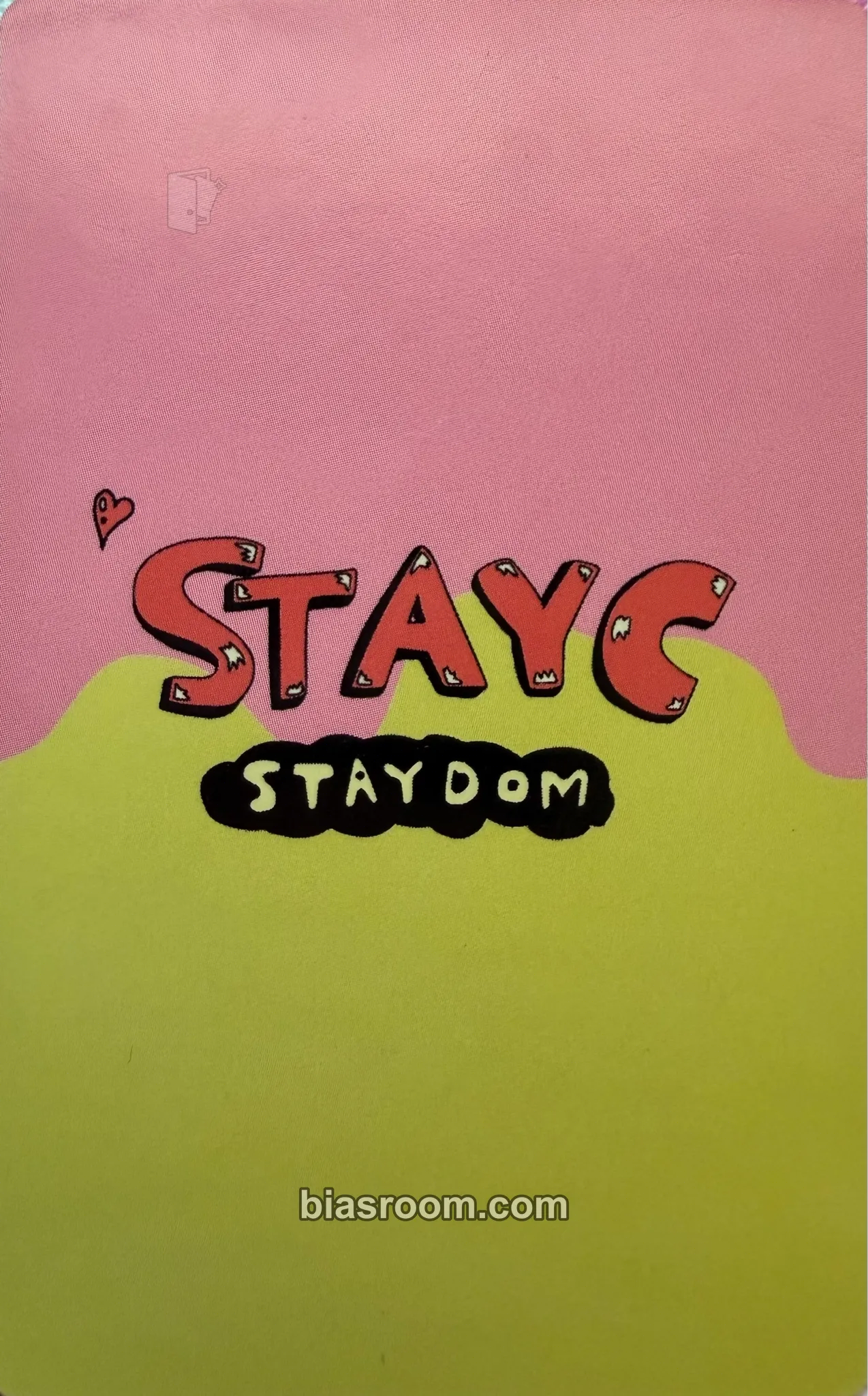Yoon STAYDOM Photocard - STAYC | Bias Room